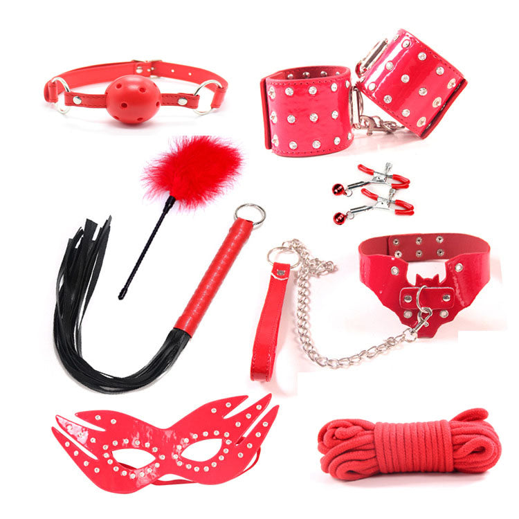Bat Wing Eight Piece Bondage Kit - Sexy Bee UK