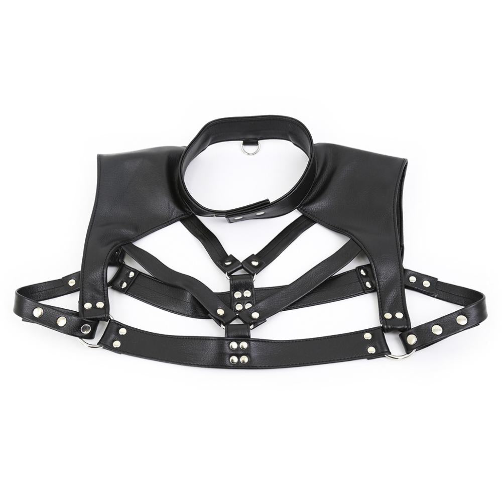 Gothic Style Chest Harness - Sexy Bee UK