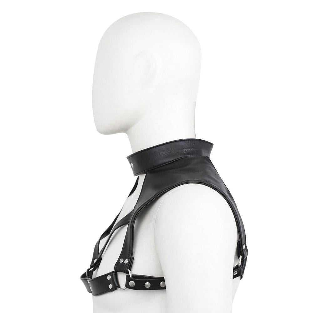Gothic Style Chest Harness - Sexy Bee UK