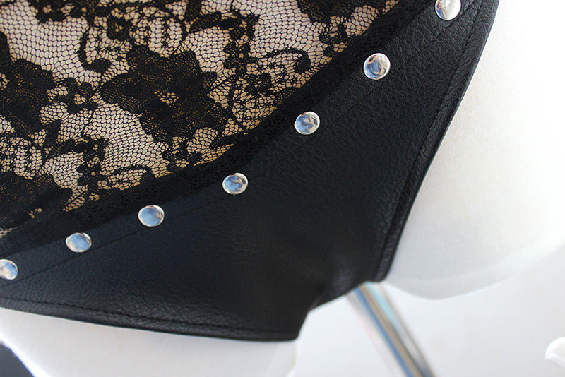 Open Cup Crotchless Lace Bodysuit - Sexy Bee UK