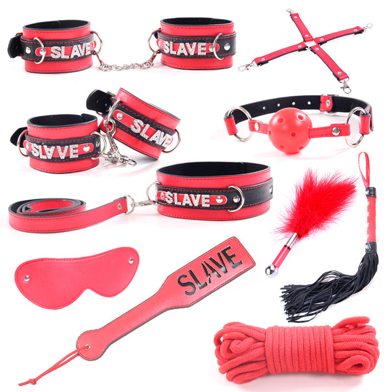 Slave 10 Piece Bondage Kit - Sexy Bee UK