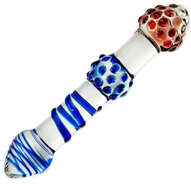 Tweedle Twins Double Ended Glass Dildo - Sexy Bee UK
