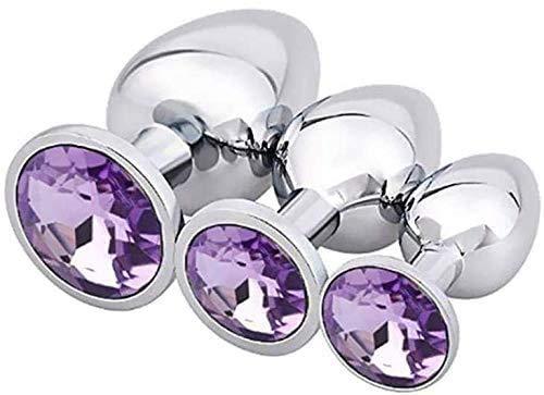Jewelled Butt Plugs (3 Piece) - Sexy Bee UK