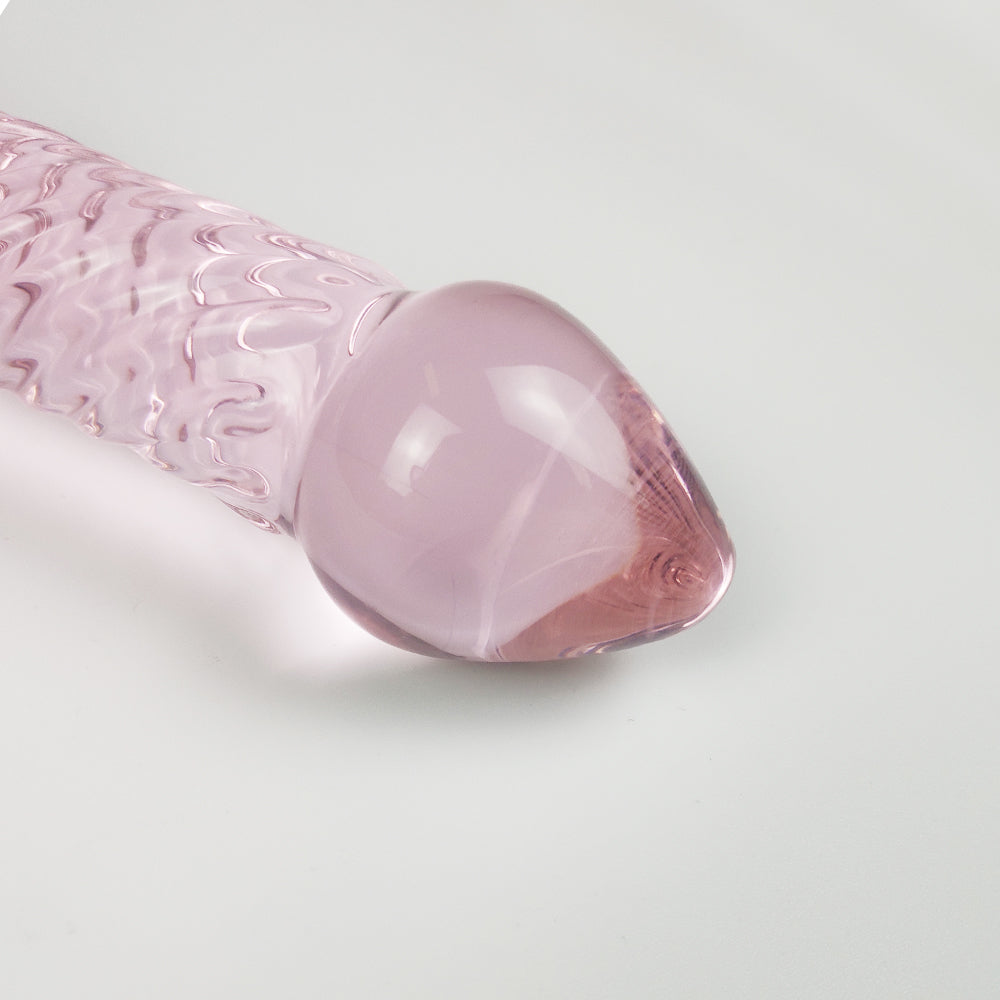The Flower Twist Glass Dildo - Sexy Bee UK