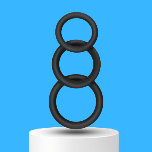 Basic Silicone Cock Ring- 42mm, 46mm or 53mm - Sexy Bee UK