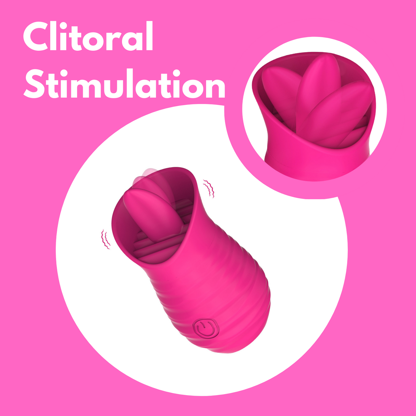 Vibrating Tongue Clitoral Vibrator