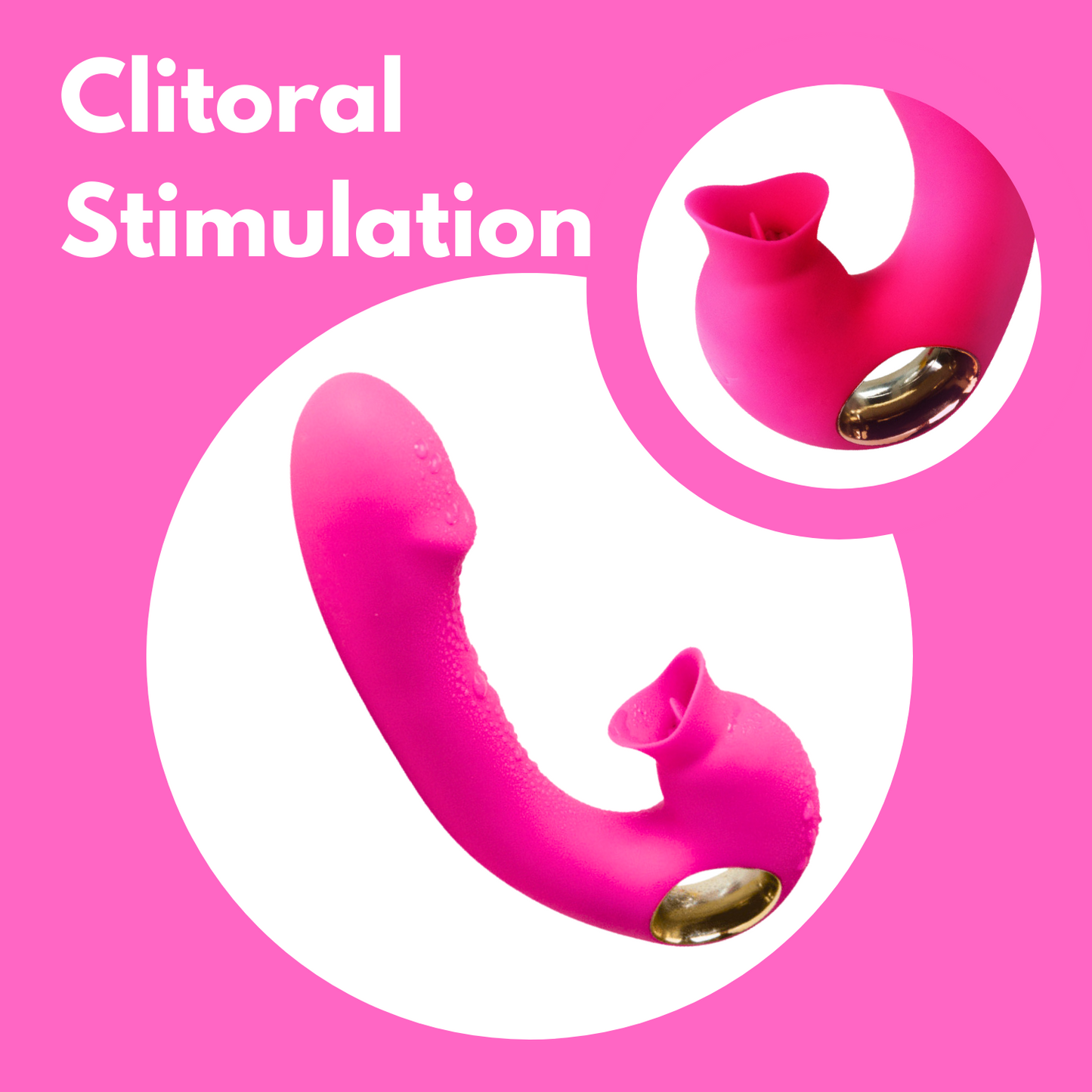G-Spot and Clitoral Licking Stimulator