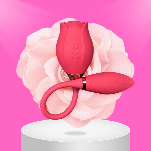 Rose Clitoral Sucker and Vibrator