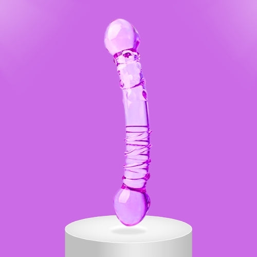 Glass Double-Ended Dildo