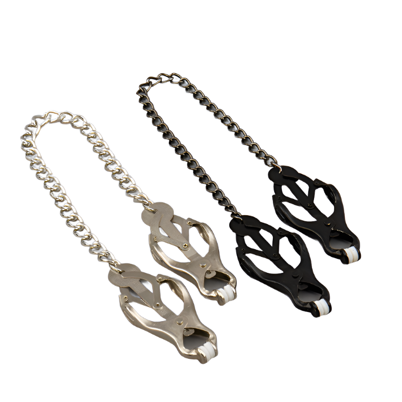 'Crossbow Style' Nipple Clamps and Chain