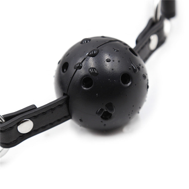 SSShhh Ball Gag - Black - Sexy Bee UK