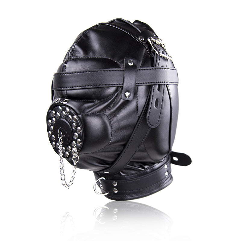 The Sink Plug BDSM/Fetish Mask with Mouth Plug