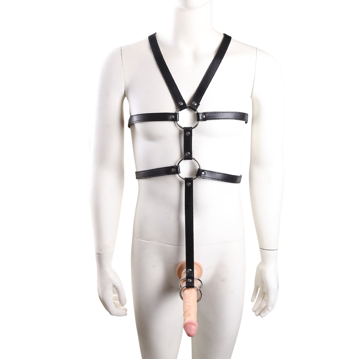 Male Harness with Penis Ring - Sexy Bee UK