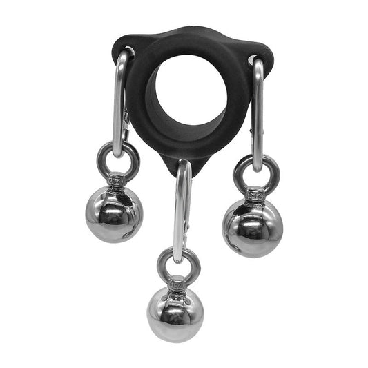 Weighted Ball Cock Ring - Sexy Bee UK
