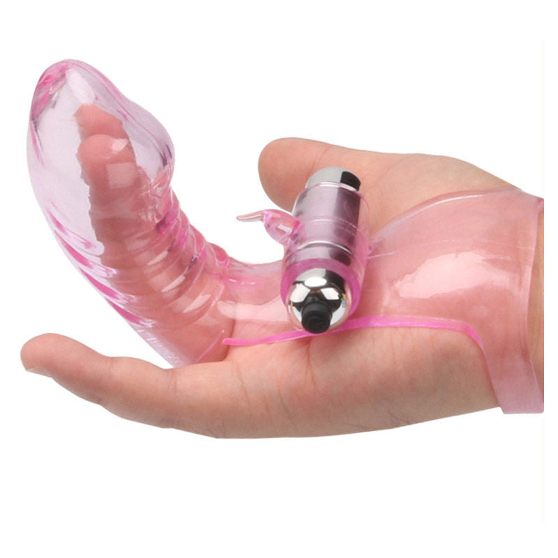 Vibrating Clit Stim Hand Sleeve - Sexy Bee UK