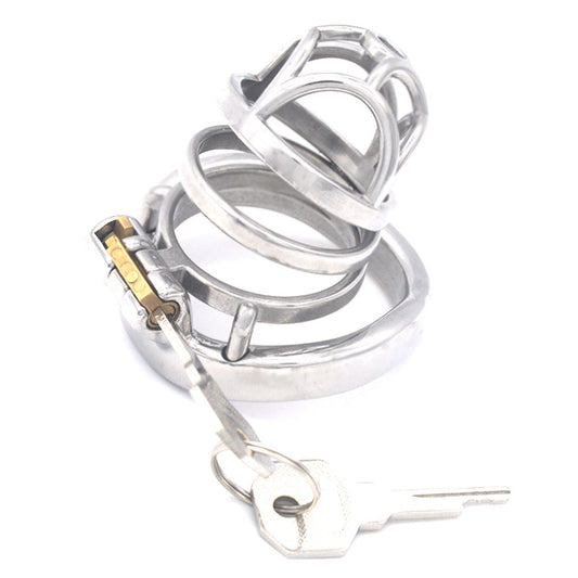 Cockscrew Stainless Steel Adjustable Chastity Cage - Sexy Bee UK