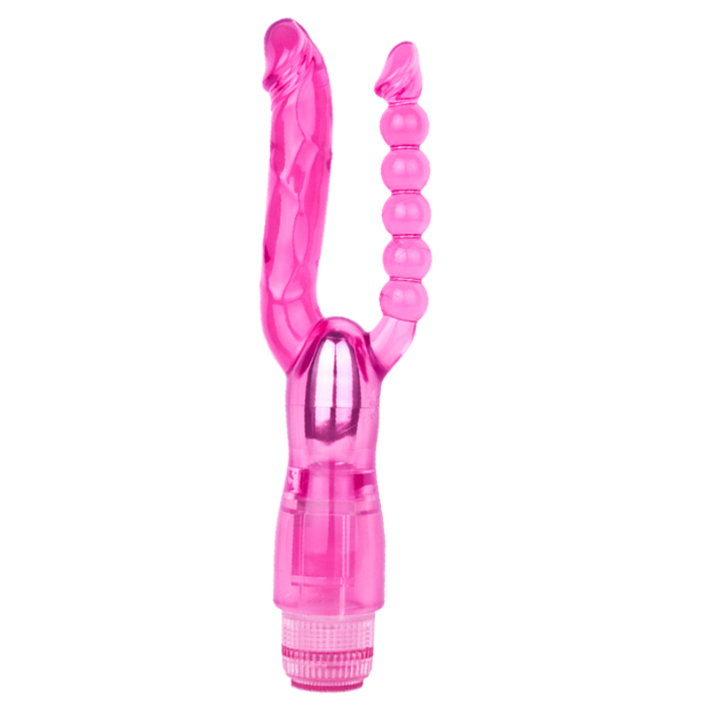 Opaque Double Penetration Vibrator - Sexy Bee UK