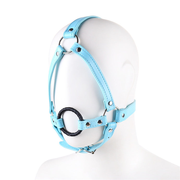 Bondage O-Ring Gag Head Harness - Sexy Bee UK