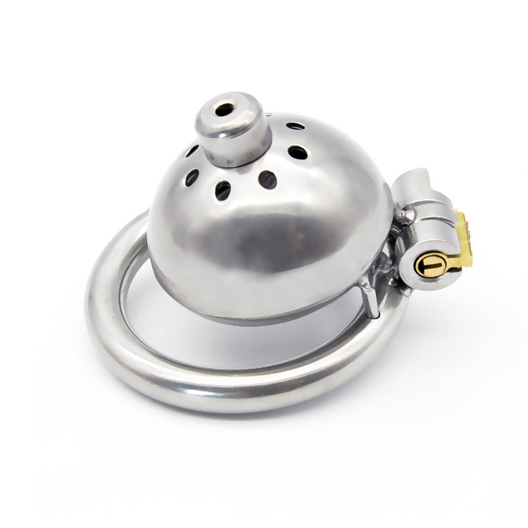 'Tiny Teapot' Male Chastity Cage with Urethral Sound (2.5 cm)