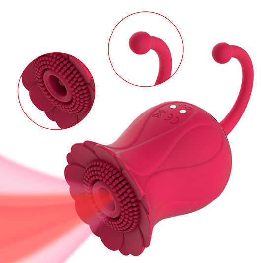 Pleasure Air Rose Clitoral Suction Stimulator - Sexy Bee UK