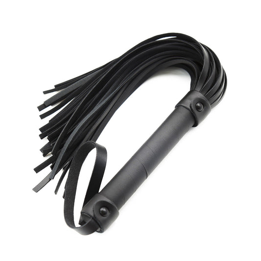 Chastiser Faux Leather Flogger - Sexy Bee UK