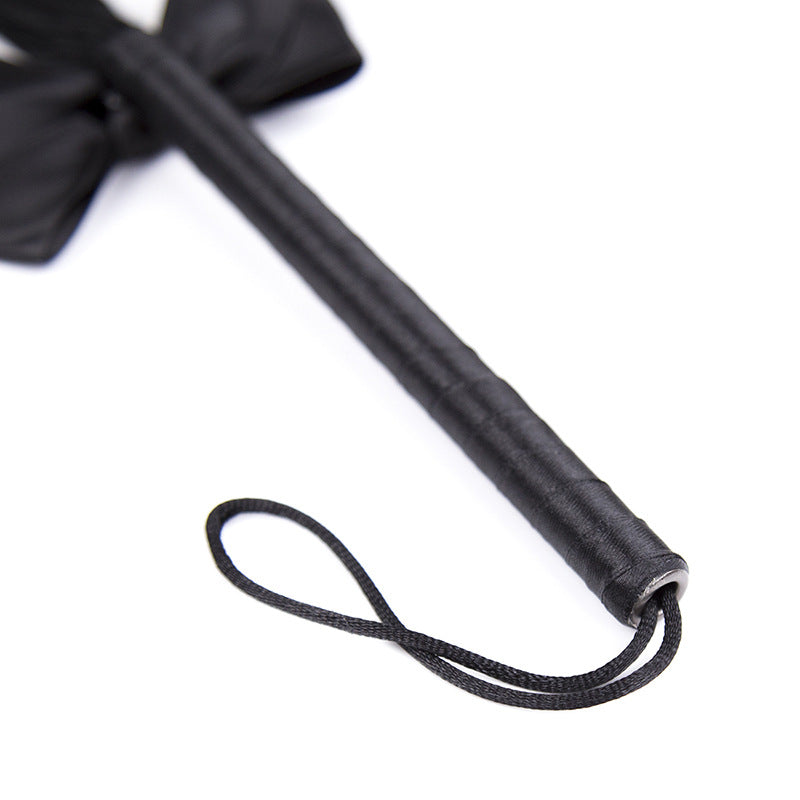 Misfit Faux Leather Bow Flogger - Sexy Bee UK