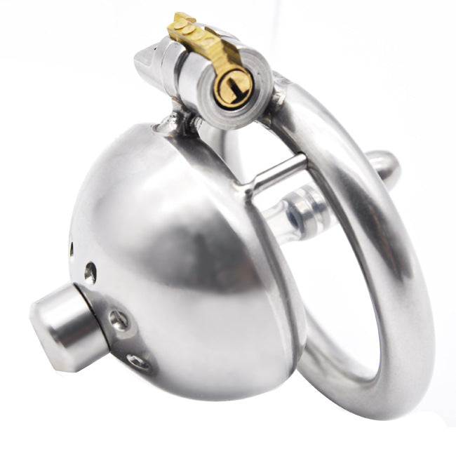 'Tiny Teapot' Male Chastity Cage with Urethral Sound (2.5 cm)