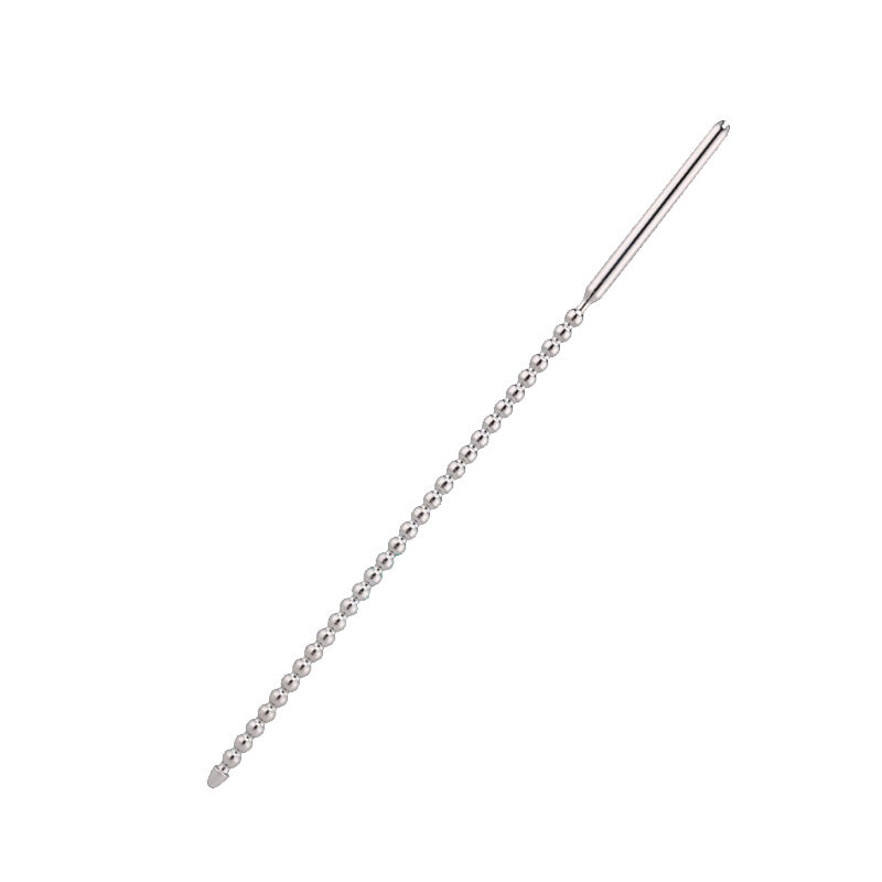 Double Ended Stainless Steel Ribbed Urethral Dilator - Sexy Bee UK