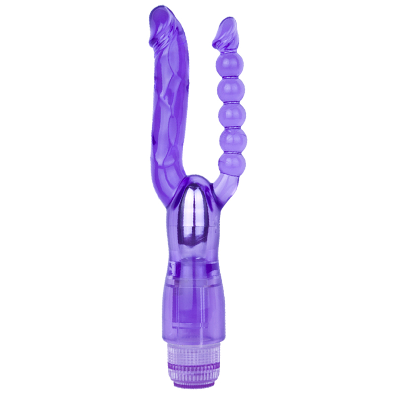 Opaque Double Penetration Vibrator - Sexy Bee UK