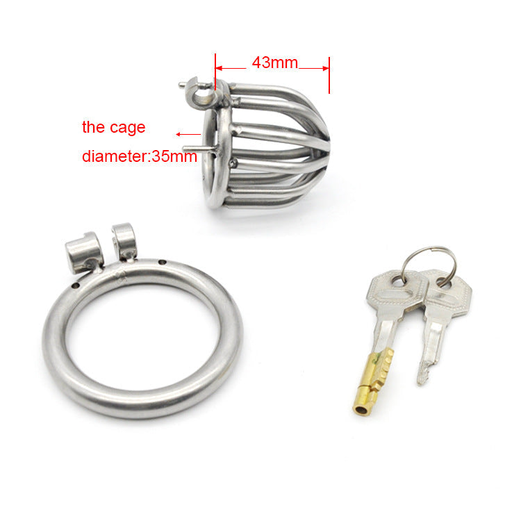 Mouse Trap Stainless Steel Micropenis Chastity Cage - Sexy Bee UK