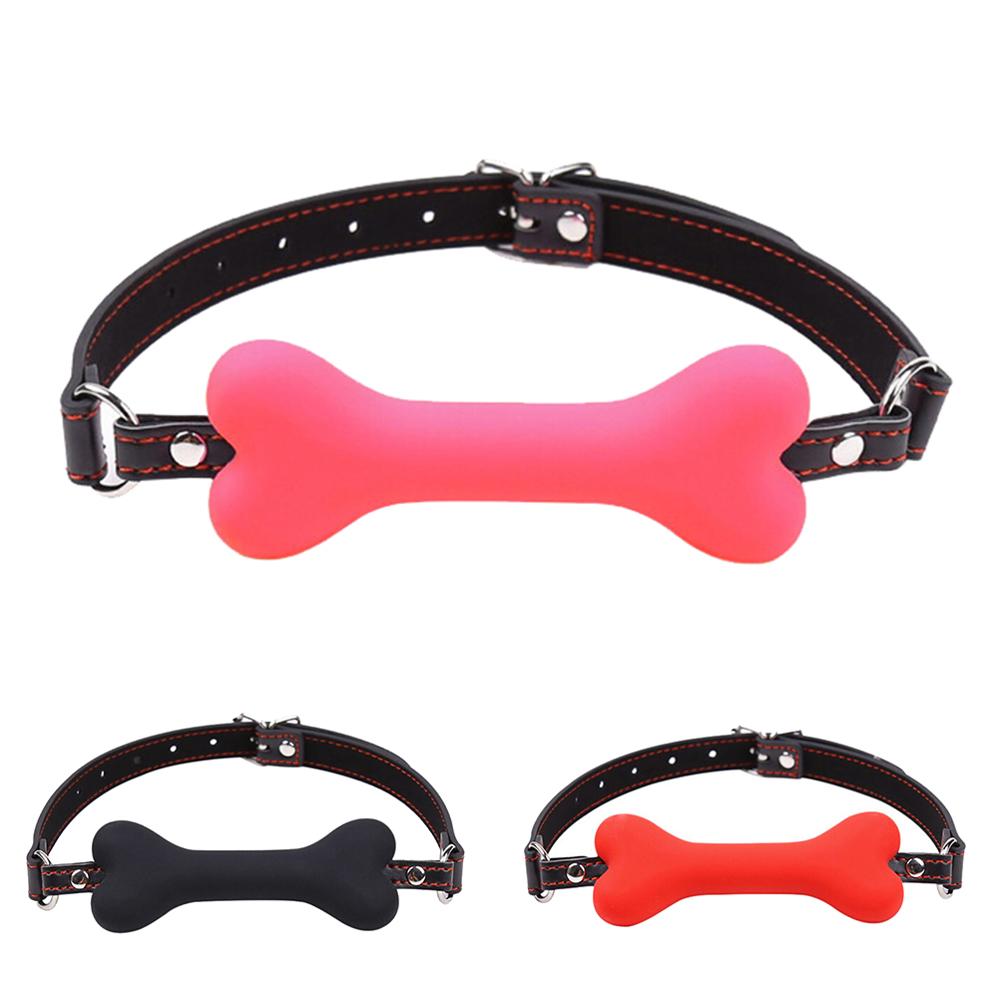 Silicone Dog Bone Gag