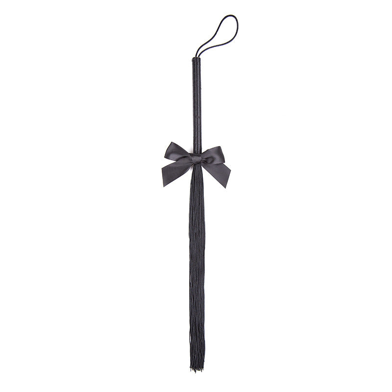 Misfit Faux Leather Bow Flogger - Sexy Bee UK