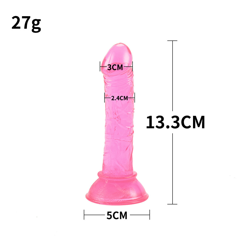 Non-Realistic Suction Cup Mini Dildo - Sexy Bee UK