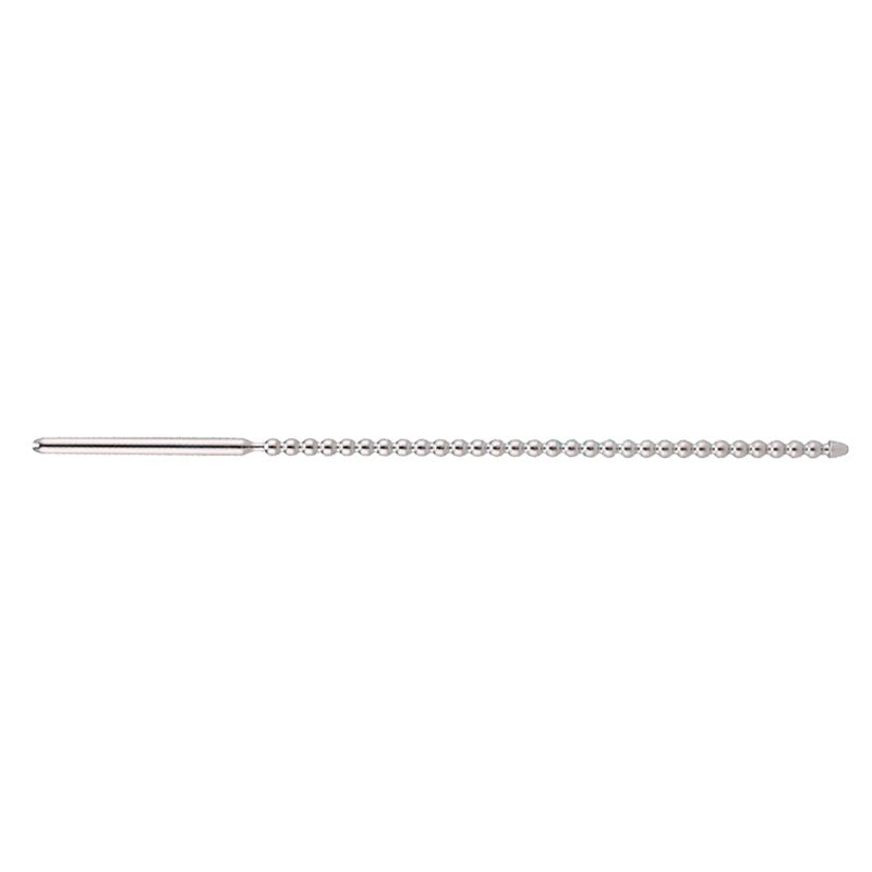 Double Ended Stainless Steel Ribbed Urethral Dilator - Sexy Bee UK