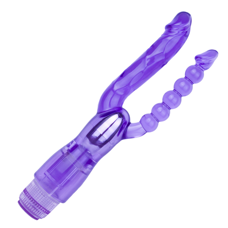 Opaque Double Penetration Vibrator - Sexy Bee UK