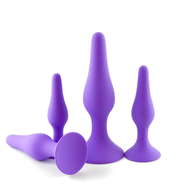 Quadruple Butt Plug Training Set - Sexy Bee UK