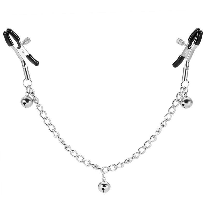 'Jingle Bells' Nipple Clamps and Chain Connector