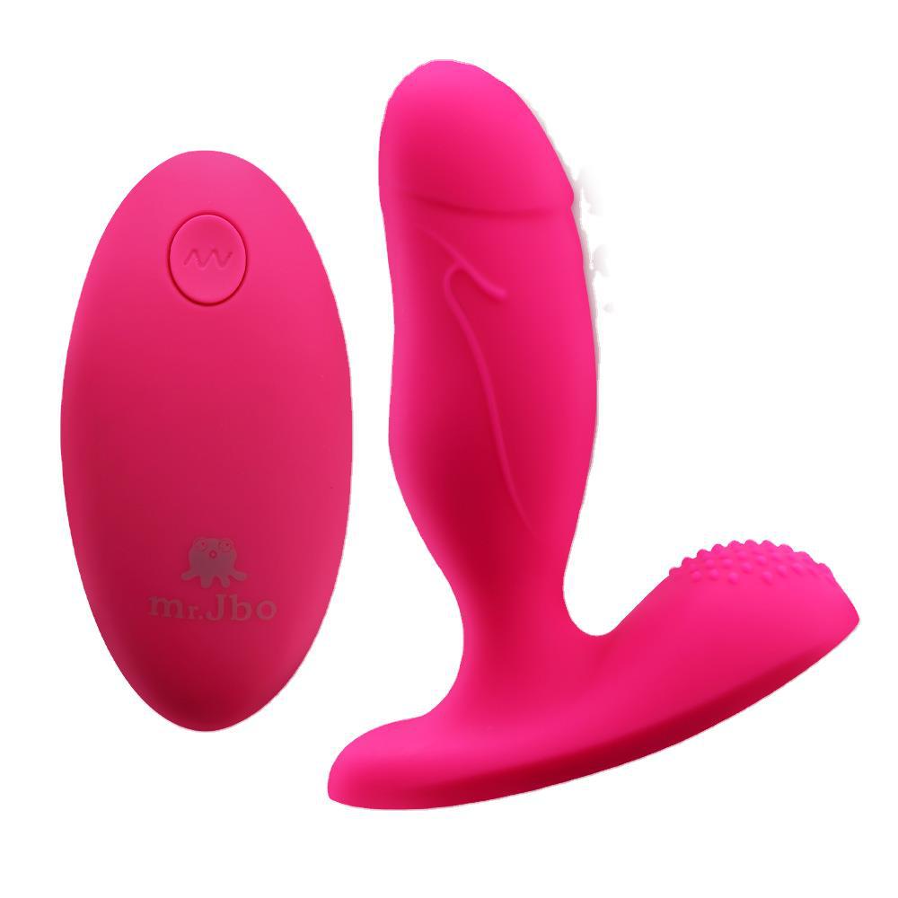 10-speed Remote Control Dildo and Clit Vibrator - Sexy Bee UK