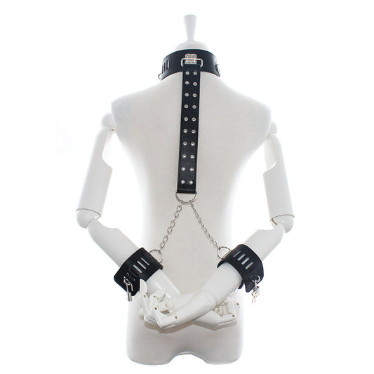 'Chained Up' Neck and Wrist Cuffs