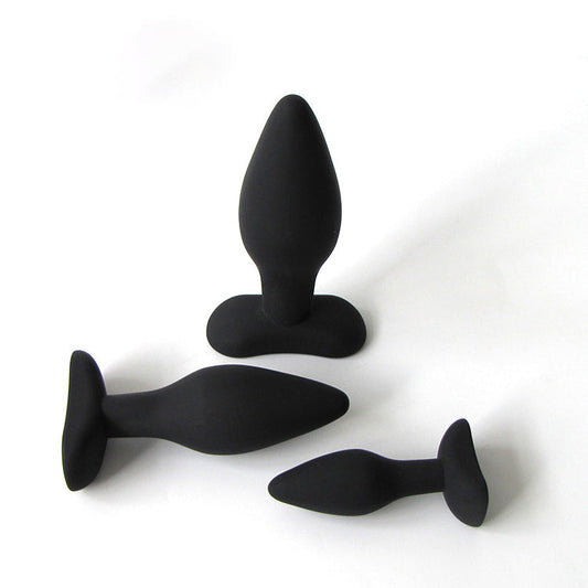 To The Hilt Black Silicone Butt Plug - Sexy Bee UK