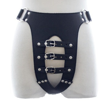 Male Chastity Belt with Buckle Detail - Sexy Bee UK