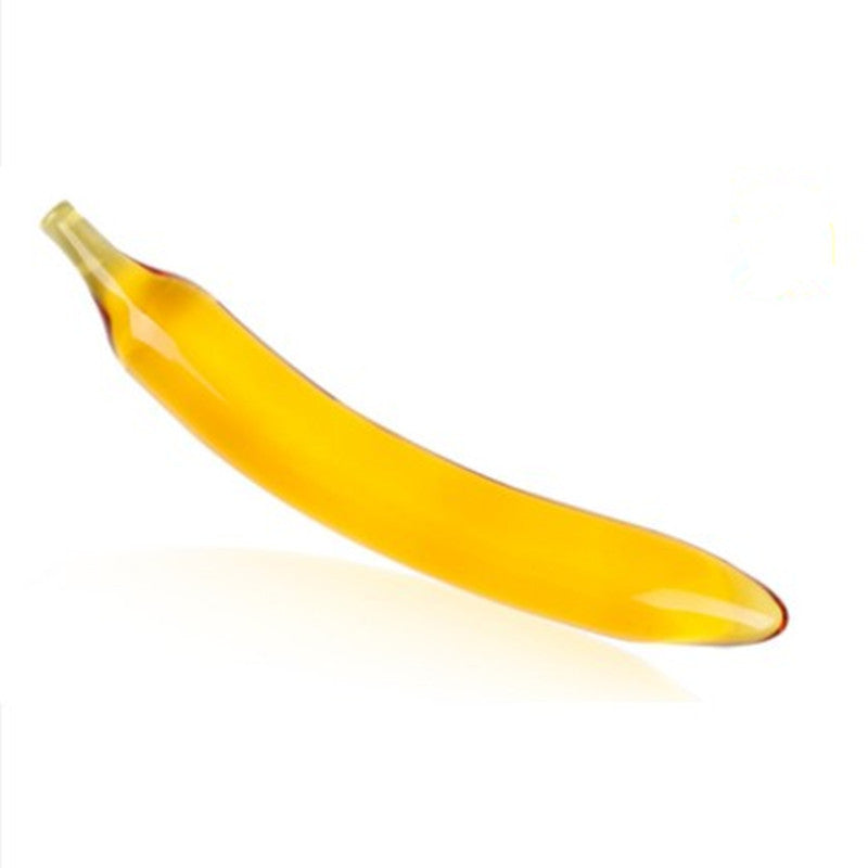 Glacier Glass Banana Dildo - Sexy Bee UK