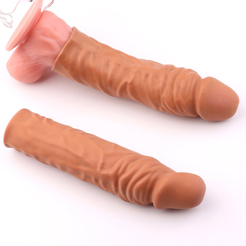 Extra Inch Silicone Penis Extender