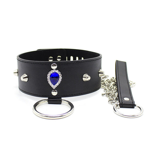 Royal Secret Faux Leather Collar and Lead - Sexy Bee UK