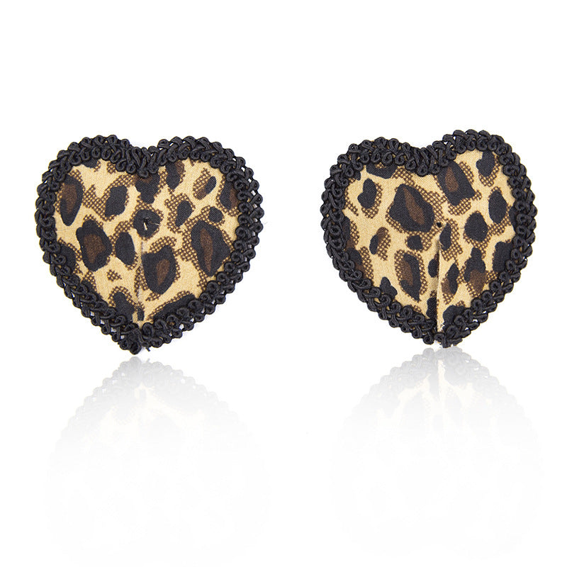 Leopard Print Nipple Covers - Sexy Bee UK