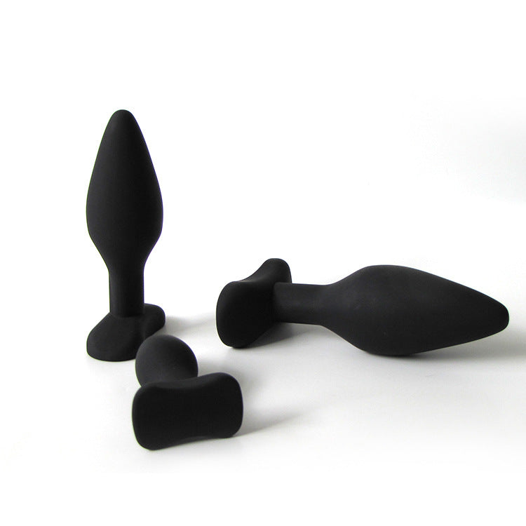 To The Hilt Black Silicone Butt Plug - Sexy Bee UK
