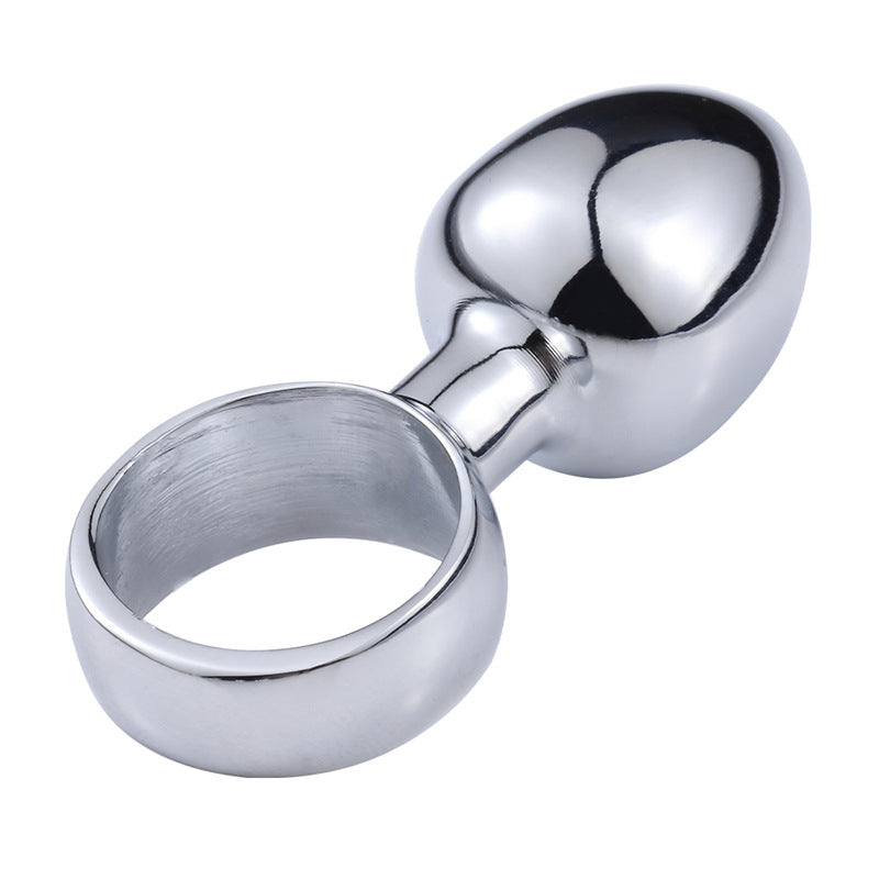 Ring Pull Stainless Steel Butt Plug - Sexy Bee UK