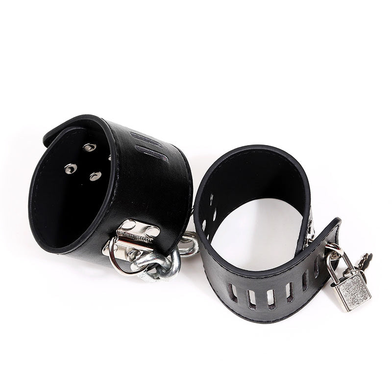 Durable Leather Restraint Cuffs - Sexy Bee UK