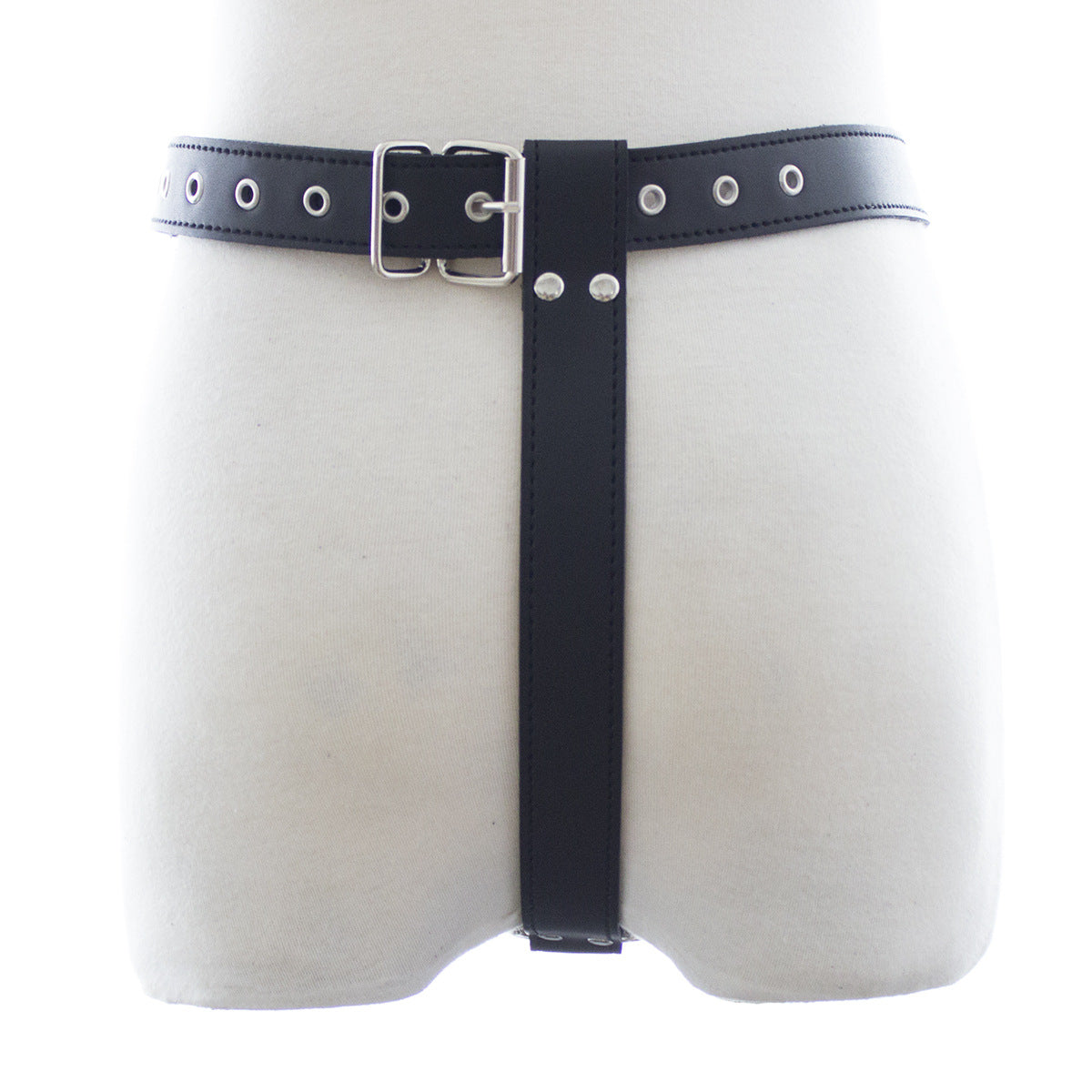 Male Chastity Belt with Buckle Detail - Sexy Bee UK