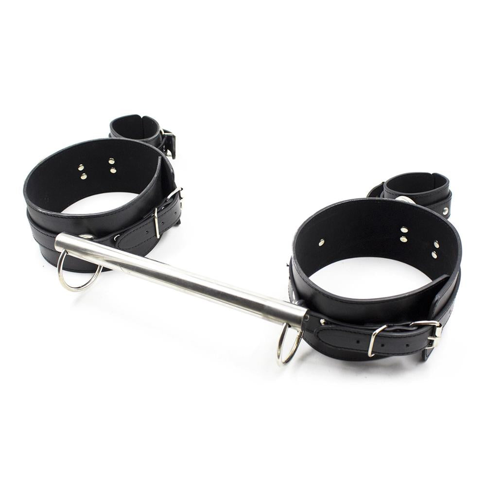 Thigh Spreader Bar with Handcuffs - Sexy Bee UK